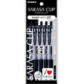 Zebra SARASA Clip 0.5mm black 5-pack