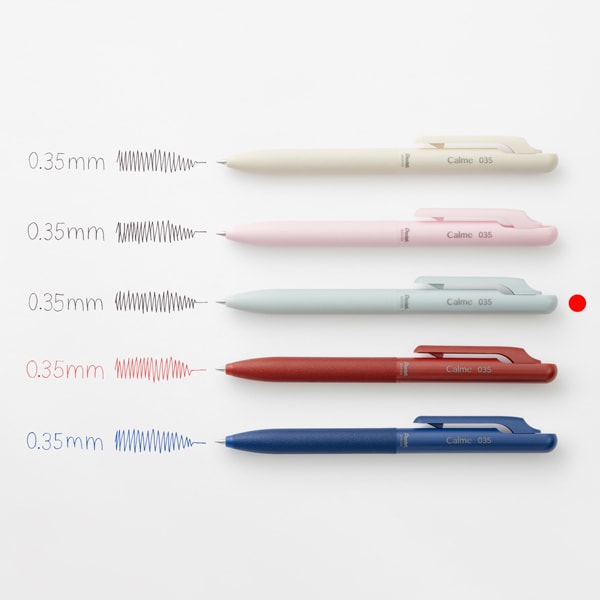 Pentel Calme Oil-Based Ballpoint Pen 0.35mm