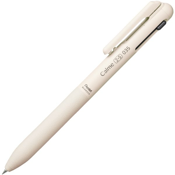 Pentel Calme 2+S 0.35mm ballpoint and 0.3mm pencil - Beige