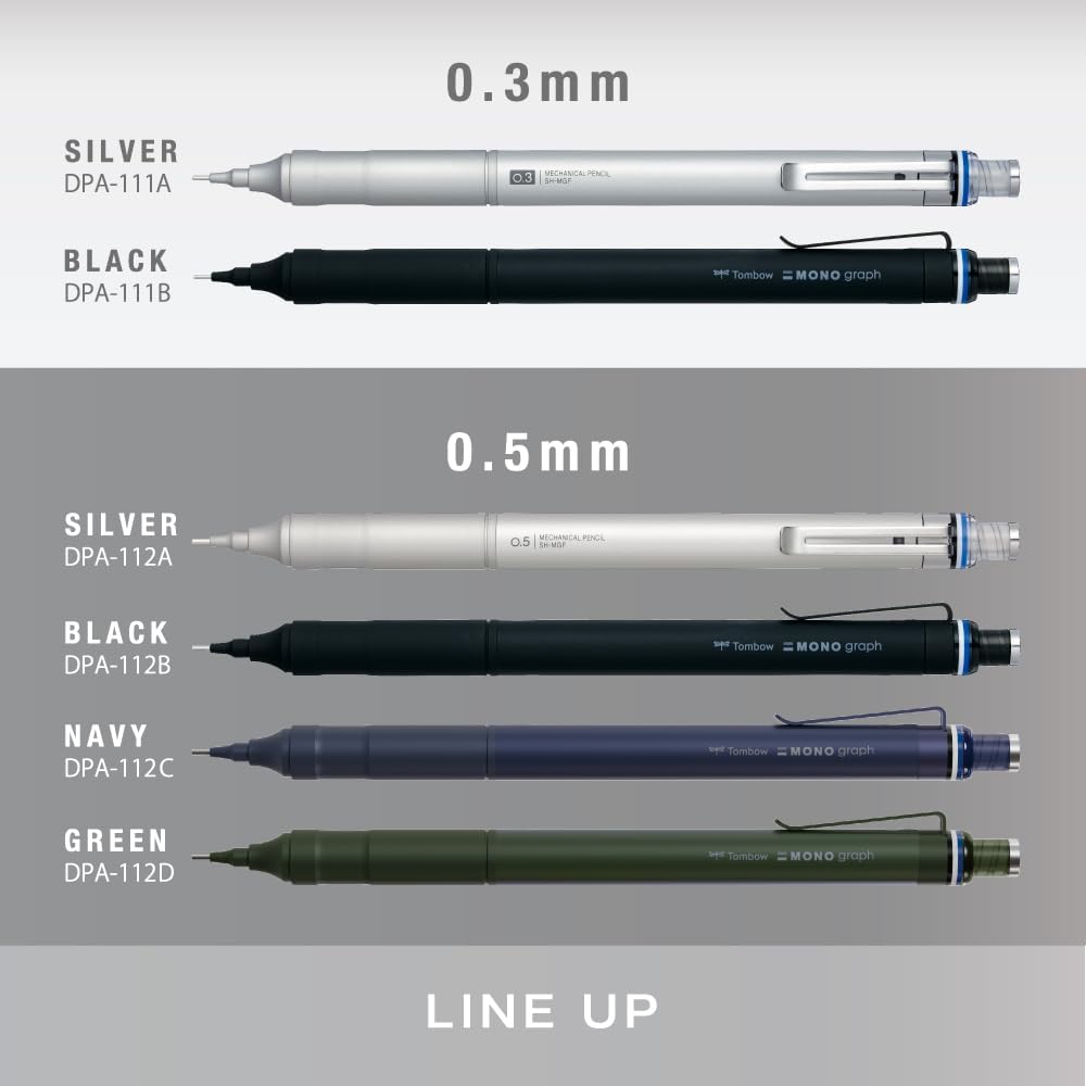Tombow MONO Graph Fine Mechanical Pencil 0.5mm