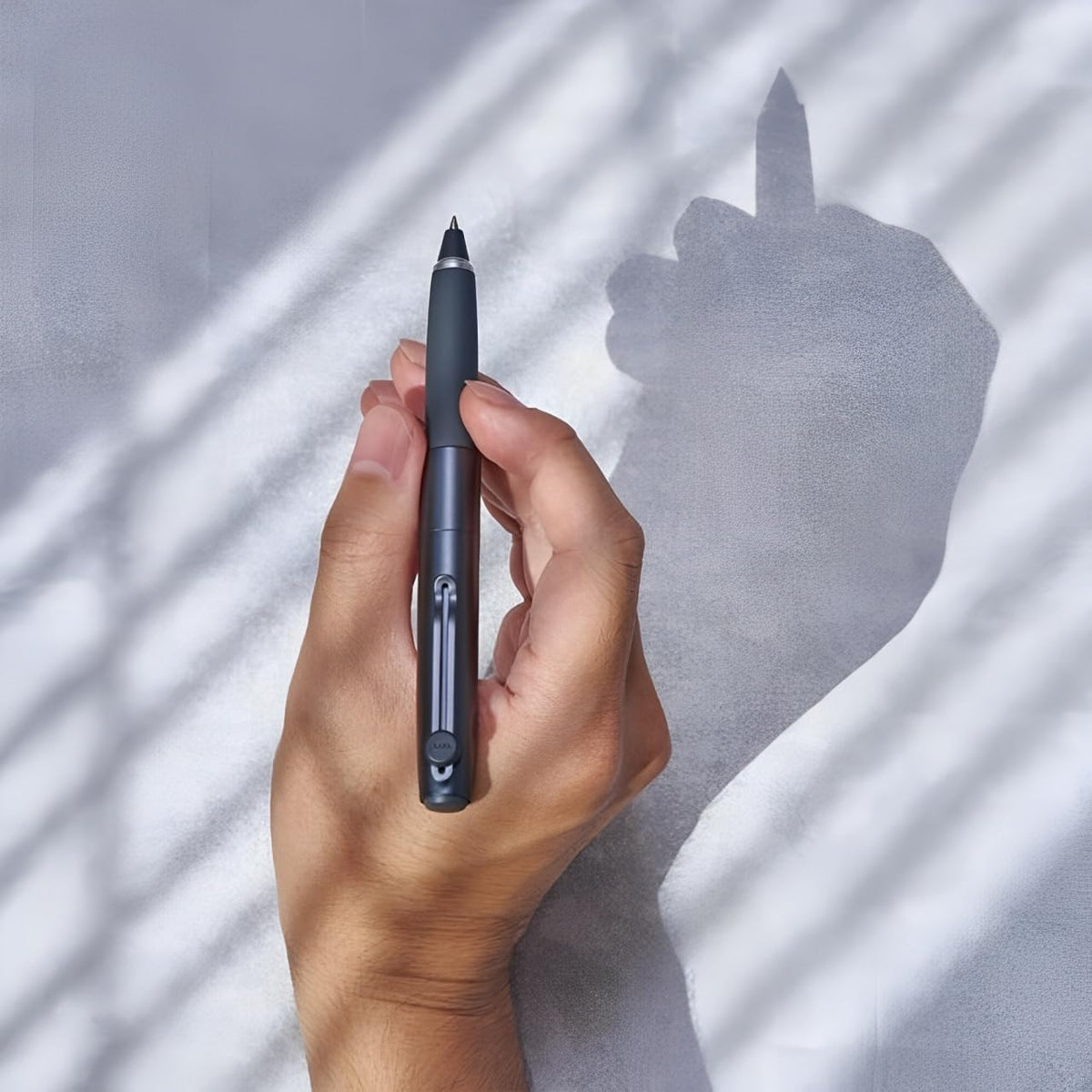Uni-ball ZENTO Signature Model Ballpoint Pen 0.5mm - Metallic Black