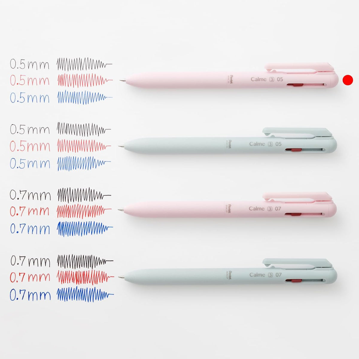Pentel Calme 2+S Multifunction Pen 0.5mm